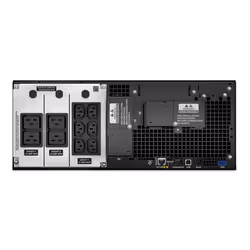 APC Smart-UPS On-Line, 6kVA/6kW, Rackmount 4U, 230V, 6x C13+4x C19 IEC outlets, Network Card, Extended runtime, W/ rail kit, 6-year warranty - Additional view 4