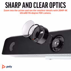 POLY Studio X52 All-In-One Video Bar - Additional view 5
