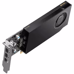 Nvidia Graphics card - RTX A400 - 4 GB GDDR6 - PCIe 4.0 x8 - 4 x Mini