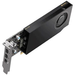 Nvidia Graphics card - RTX A400 - 4 GB GDDR6 - PCIe 4.0 x8 - 4 x Mini