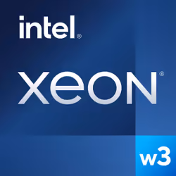 Intel Xeon w3-2525, Intel Xeon W, LGA 4677 (Socket E), Intel, w3-2525, 3.5 GHz, 64-bit
