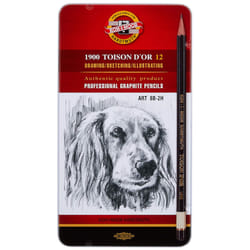Koh-I-Noor TOISON D'OR 8B-2H Graphite Pencil (Pack of 12)