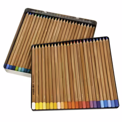 Koh-I-Noor gioconda Soft Pastel Pencil Set, 48Each Packed in Tin, Assorted colored Pencils (FA882848)
