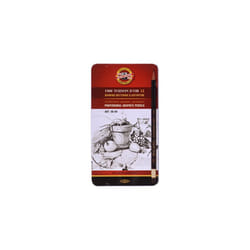 KOH-I-NOOR TOISON D'OR 8B-8H Graphite Pencil (Pack of 12)