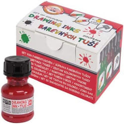 Koh-I-Noor 014173000000 6 x 20 g Set of Coloured Drawing Ink