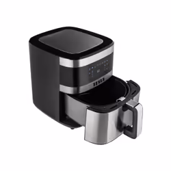 Tesla AIRCKQ60XLBLK fryer Single 6 L 1500 W Hot air fryer Black, Silver
