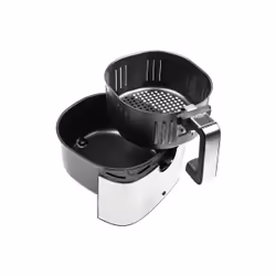 Tesla AIRCKQ60XLBLK fryer Single 6 L 1500 W Hot air fryer Black, Silver