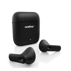 Niceboy HIVE Beans Black Headphones Wireless In-ear Calls/Music Bluetooth