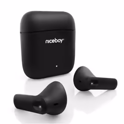 Niceboy HIVE Beans Black Headphones Wireless In-ear Calls/Music Bluetooth