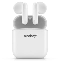 Niceboy HIVE Beans White Headphones Wireless In-ear Calls/Music Bluetooth