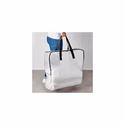 IKEA DIMPA 3 pcs Extra Large Storage Bag, Clear Heavy Duty Bags, Moth and Moisture Protection Storage Bags