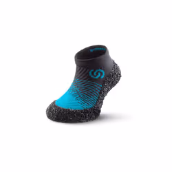 Skinners Technologies Kids line 2.0, Crew socks, Black, Turquoise, Child, Unisex, 28-29, Mild wash (40°C)