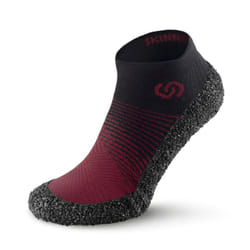 Skinners Technologies Comfort 2.0 Unisex Sneaker socks Black, Burgundy 1 pair(s)