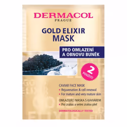 Dermacol Gold Elixir Caviar Face Mask Rejuvenating Mask With Caviar
