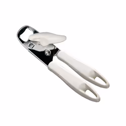 Tescoma 420258 tin opener Mechanical tin opener Stainless steel, White