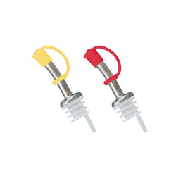 Tescoma 420690 bottle/decanter stopper Red, Stainless steel, Yellow
