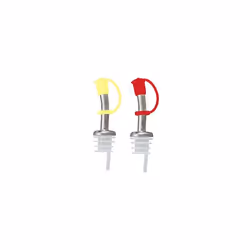 Tescoma 420690 bottle/decanter stopper Red, Stainless steel, Yellow