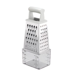 Tescoma 643788 manual grater/spiralizer Box grater Stainless steel, White