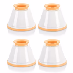 Tescoma 630591, White, Yellow, Plastic, 70 mm, 8.5 cm, 4 pc(s)