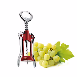 Tescoma 420244.20 corkscrew Wing corkscrew Chrome, Red