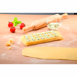 Tescoma 630878.00 Ravioli Maker  Mold For 21 round Ravioli  ravioli cutter  ravioli stam  Dumpling press  Pasta Making Tool