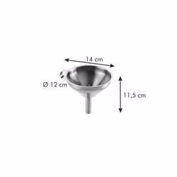 Tescoma 428660 kitchen funnel 1 pc(s) 12 cm Stainless steel
