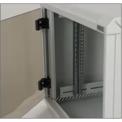 Triton 19" Rack Wall-mount 12U/500 glass door Wall mounted rack Grey