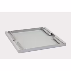 Triton Shelf with perforation 1U 650mm, Cream, Grey, 80 kg, 1U, 650 mm