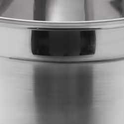 Stainless steel bowl for mixing, whipping and storage