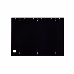Enables installation on glass or uneven surfaces.