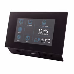 2N Indoor Touch, Display, Black, 2N Telecommunications, 2N Indoor Talk