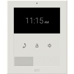 2N Clip video intercom system 10.9 cm (4.3") White