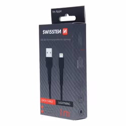 Swissten 71505540 lightning cable 1 m Black - Additional view 2