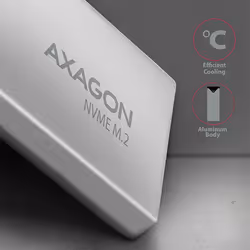 Axagon EEM2-UG2 storage drive enclosure SSD enclosure Black, Grey M.2 - Additional view 5