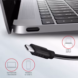 Axagon HMC-4G2 interface hub USB 3.2 Gen 2 (3.1 Gen 2) Type-C 10000 Mbit/s Grey - Additional view 6