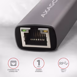 Axagon ADE-TRC network card Ethernet 1000 Mbit/s