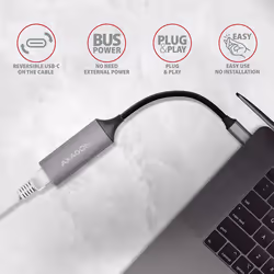 Axagon ADE-TRC network card Ethernet 1000 Mbit/s