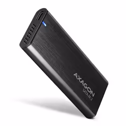 Axagon EEM2-SBC externes Gehäuse für M.2 SSDs USB-C 3.2 Gen 2 - schwarz, SSD enclosure, M.2, Serial ATA, Serial ATA II, Seria ...