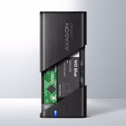 Axagon EEM2-SBC externes Gehäuse für M.2 SSDs USB-C 3.2 Gen 2 - schwarz SSD enclosure Black - Additional view 4