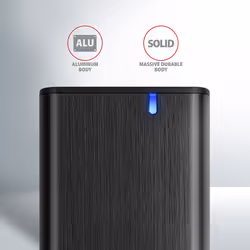 Axagon EEM2-SBC externes Gehäuse für M.2 SSDs USB-C 3.2 Gen 2 - schwarz SSD enclosure Black - Additional view 5