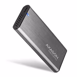 Axagon EEM2-SG2, SSD enclosure, M.2, NVMe-oF, Serial ATA, Serial ATA II, Serial ATA III, 10 Gbit/s, USB connectivity, Grey