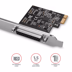 Axagon PCEA-P1N interface cards/adapter Internal Parallel