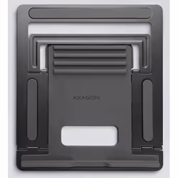 Axagon STND-L, Laptop stand, Grey, Aluminium, 25.4 cm (10"), 40.6 cm (16"), RoHS