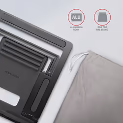 Axagon STND-L laptop stand Grey 40.6 cm (16") - Additional view 6