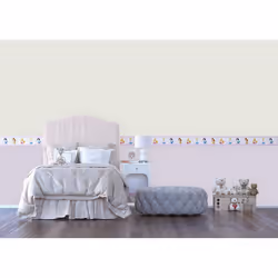 Disney Border, PVC Film, Multi-Colour, 0.14 x 5 m/5.5 x 197-Inch