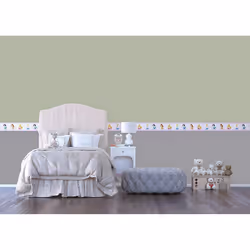 Disney Border, PVC Film, Multi-Colour, 0.14 x 5 m/5.5 x 197-Inch