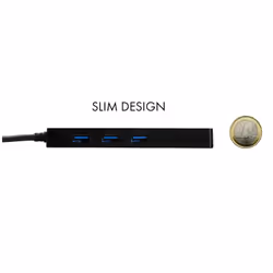 i-tec Advance USB 3.0 Slim HUB 3 Port + Gigabit Ethernet Adapter - Additional view 4