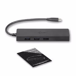 i-tec Advance USB-C Slim Passive HUB 3 Port + Gigabit Ethernet Adapter - Additional view 4