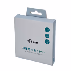 i-tec Metal USB-C HUB 3 Port + Gigabit Ethernet Adapter - Additional view 5