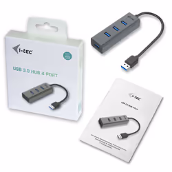 i-tec Metal USB 3.0 HUB 4 Port - Additional view 4